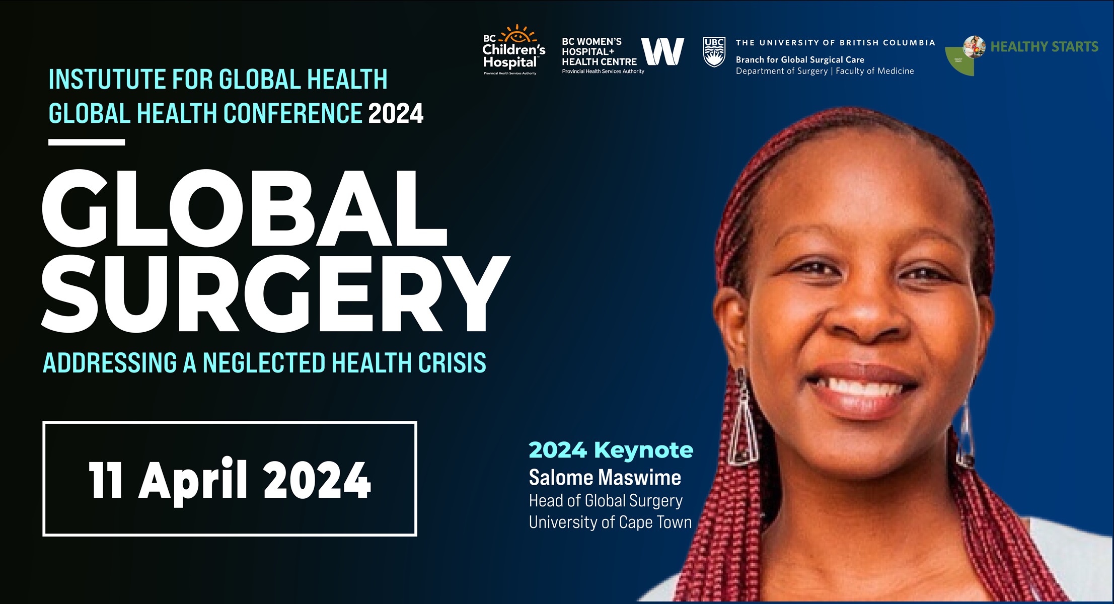 Global Health Conference 2024 poster