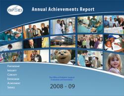 OPSEI Annual Achievements Report 2008-2009