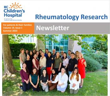 Summer 2023 Rheumatology Research Newsletter